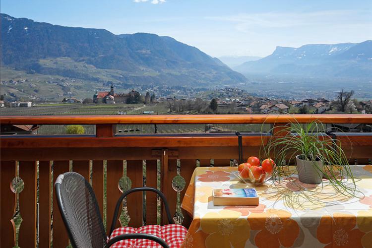 Balcone a sud con vista panoramica