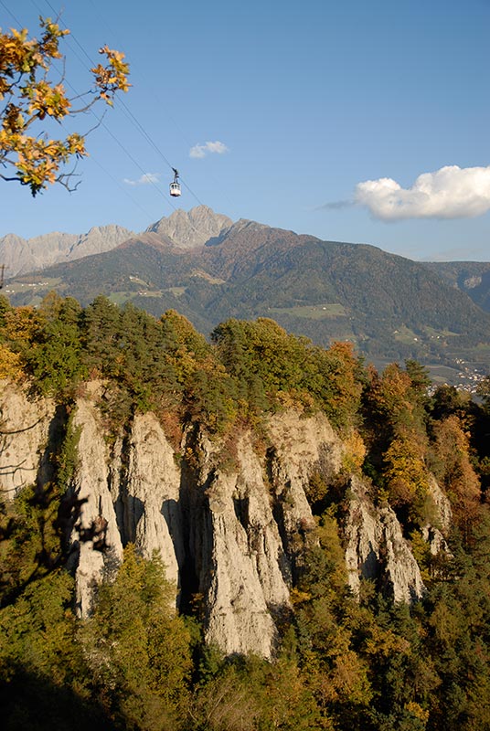 Erdpyramiden in Dorf Tirol