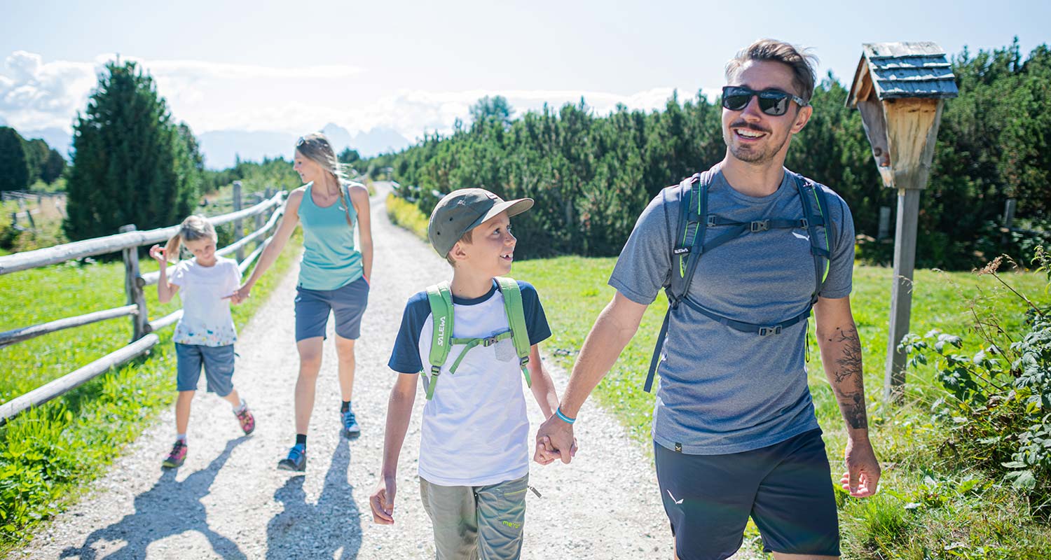Escursione con la famiglia in Sudtirolo